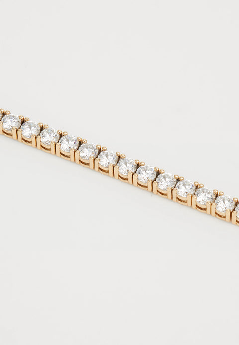 Marchesa Women's Gold Cubic Zirconia Tennis Necklace | Marchesa in Lebanon