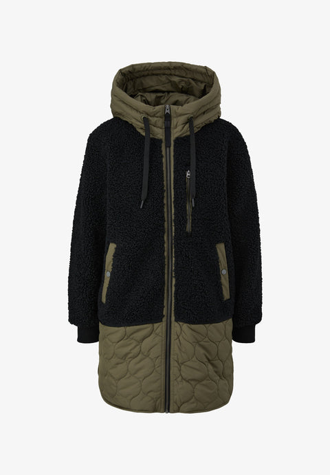 S.Oliver Girl's Olive Green  Puffer Jacket| S.Oliver in Lebanon