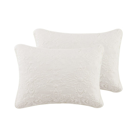 VCNY Home Caroline 3-Piece White Floral Quilt Set, Full/Queen | VCNY Home In Lebanon