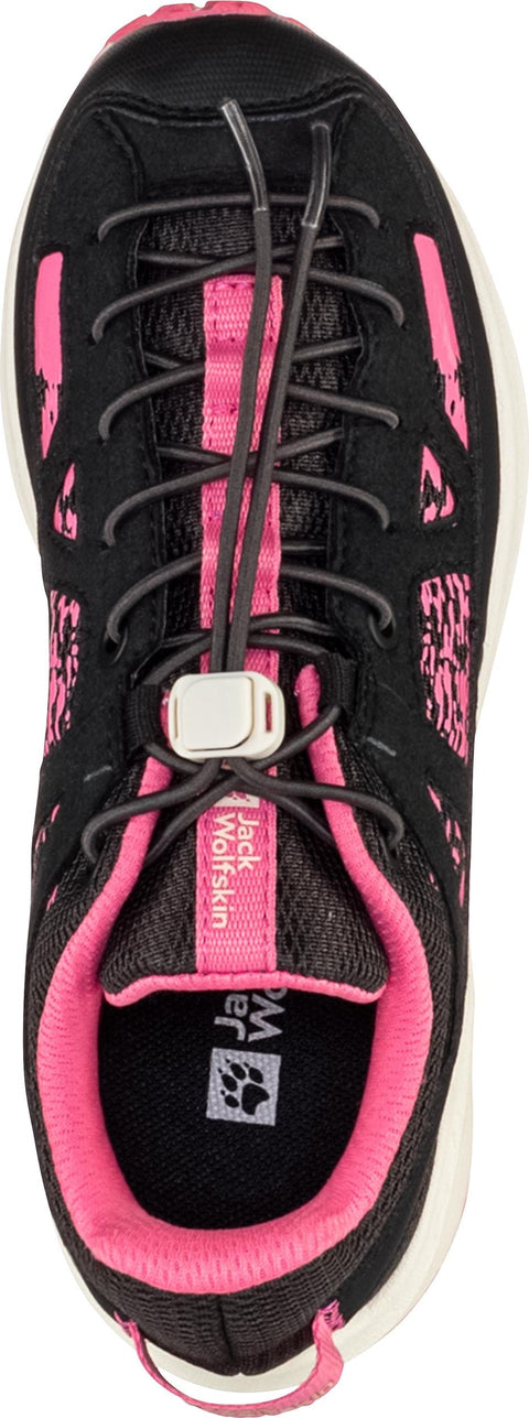Jack Wolfskin Girl's Black Wild Low K Sneakers |Jack Wolfskin in Lebanon