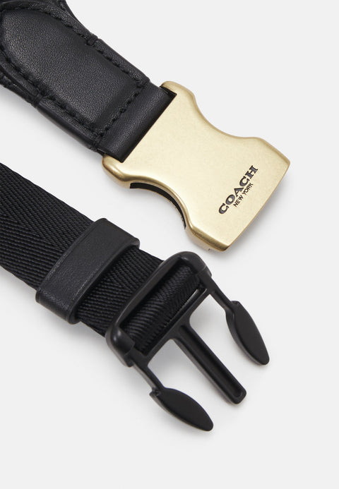 Coach Women's Black Quilted Pillow Essential Belt Bag |Coach In Lebanon