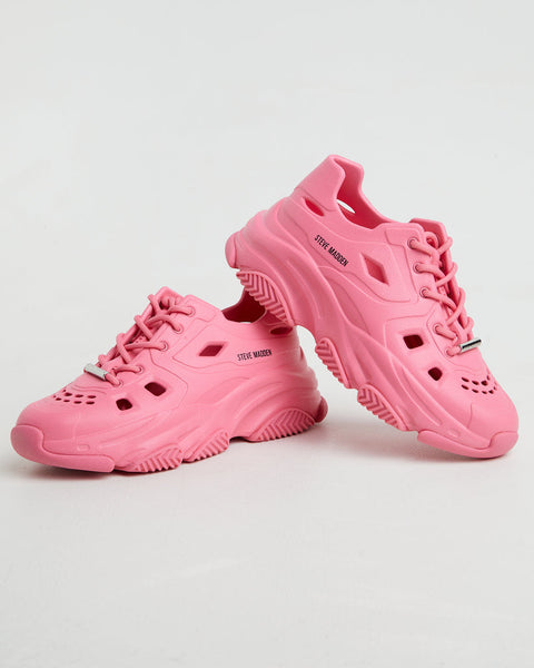 Steve Madden Women's Hot Pink Possessive Sneakers |Steve Madden In Lebanon