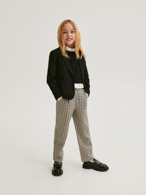 Reserved Girl's Black Classic Blazer | Reserved In Lebanon