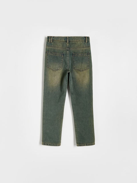 Reserved Boy's Faded Denim Blue Jeans | Reserved In Lebanon
