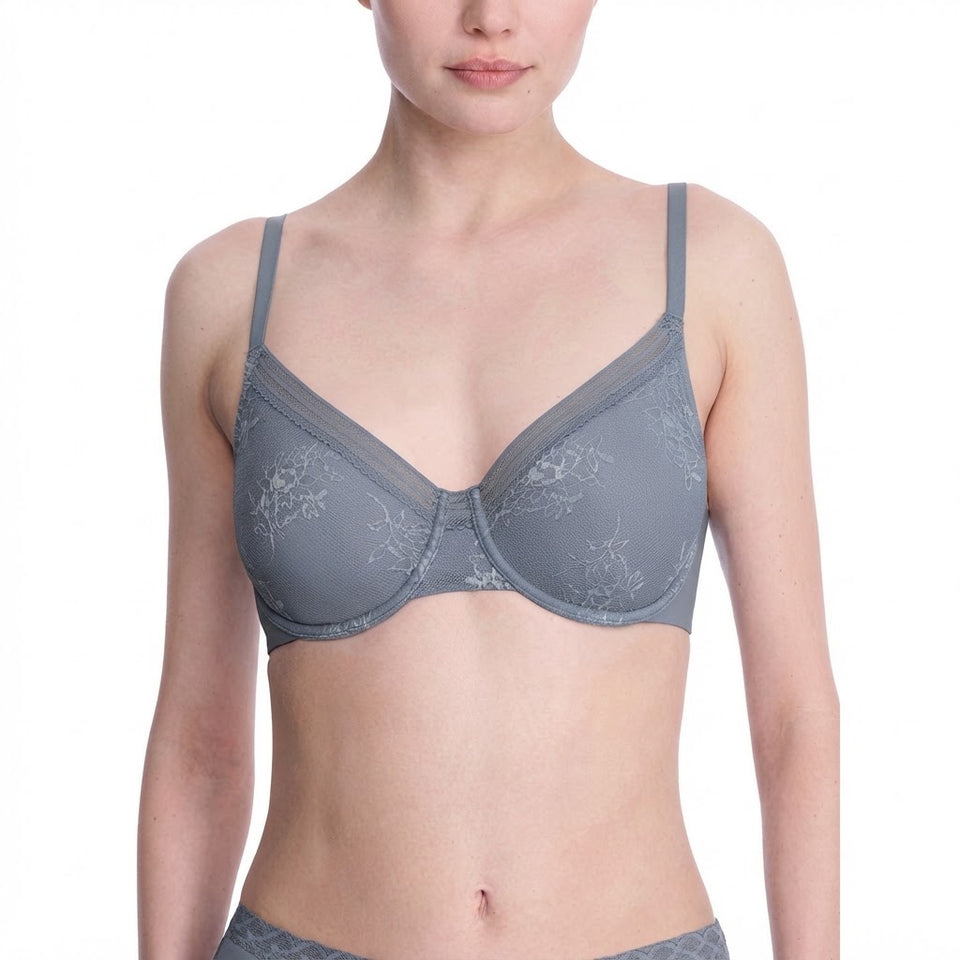 Natori Women's Light Blue Love Lace Underwire Bra