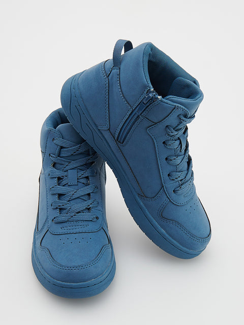 Reserved Boy's Navy Blue High-top Sneakers | Reserved In Lebanon