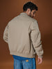 Sinsay Men Tan Utility Bomber Jacket | Sinsay in Lebanon