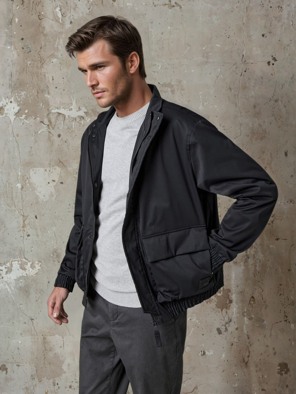 Sinsay Men BlackBomberJacket| Sinsay in Lebanon