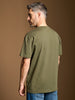 Sinsay Men's Olive Green Chest Pockets T-Shirt | Sinsay In Lebanon