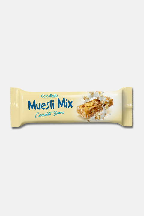 Cerealitalia Muesli Mix Cioccolate Bianco Bars 25g