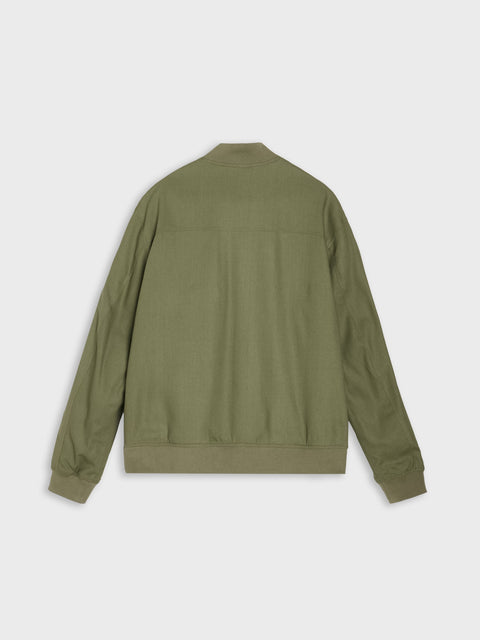 Sinsay Men's Olive Green Bomber Jacket|Sinsay In Lebanon