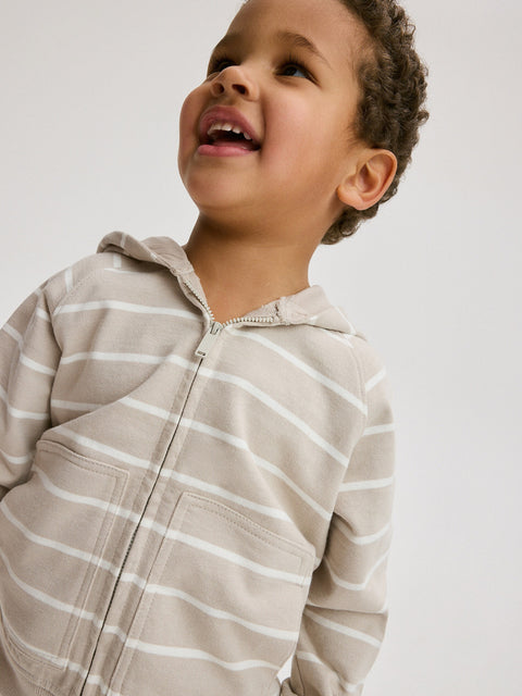 Reserved Baby Boy's Beige Oversized Hooded Jacket | Reserved In Lebanon