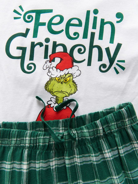 Reserved Boy's Multicolor The Grinch Pajama Set |Reserved In Lebanon