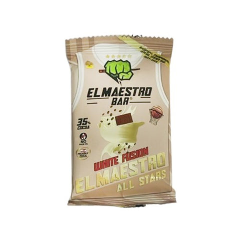 El Maestro All Stars White Fusion Chocolate Bar 40g | El Maestro In Lebanon