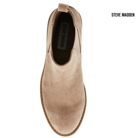 Steve Madden Women's Beige Lorali Leather Gore Boots | Steve Madden In Lebanon