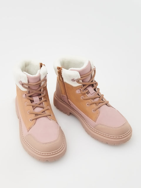 Reserved Girl's Multicolor Warm Ankle High Boot| Reserved In Lebanon
