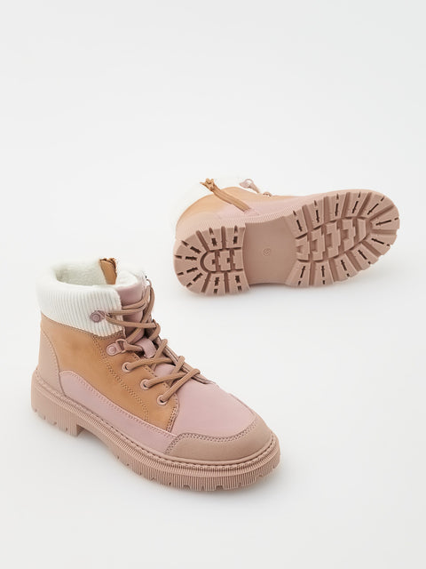 Reserved Girl's Multicolor Warm Ankle High Boot| Reserved In Lebanon
