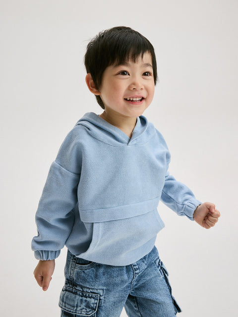 Reserved Boy's Light Blue Oversized Hoodie | Reserved In Lebanon