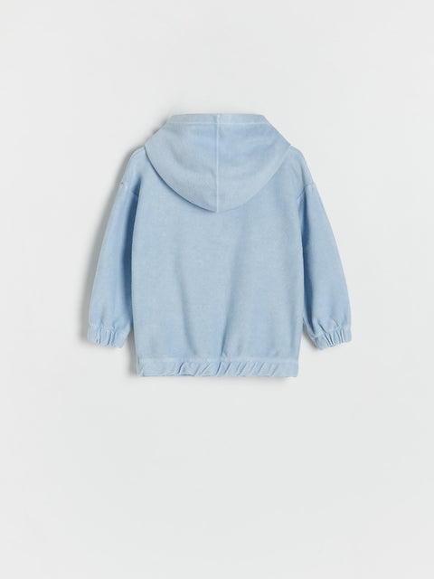 Reserved Boy's Light Blue Oversized Hoodie | Reserved In Lebanon