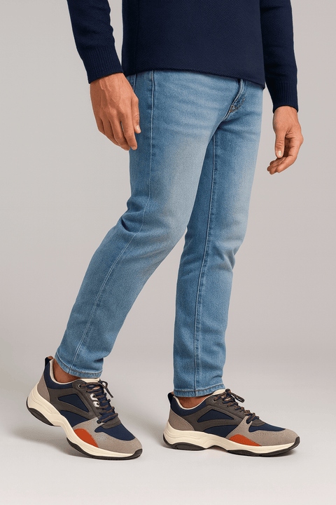 Steve Madden Men's Navy Invalid Fabric Sneaker | Steve Madden In Lebanon