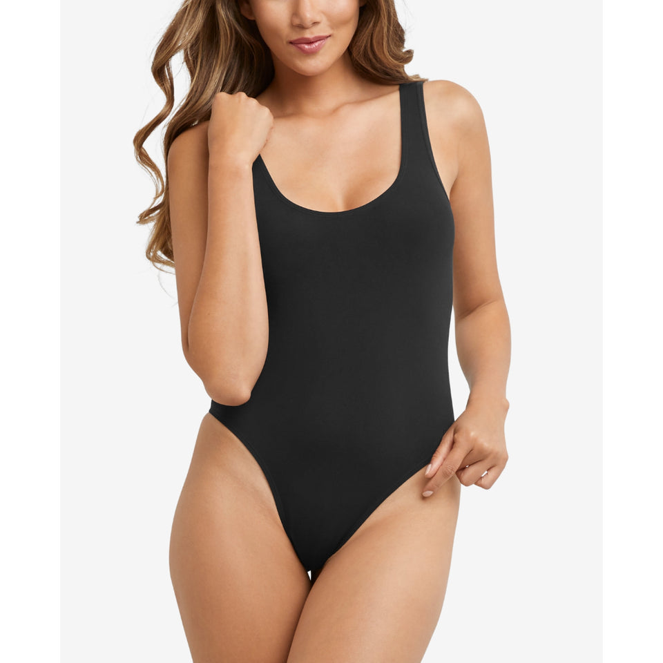 Maidenform Women's BlackSmoothing Seamless Bodysuit