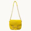 Trussardi Women's Mustard Shoulder Chain Bag | Trussardi in Lebanon