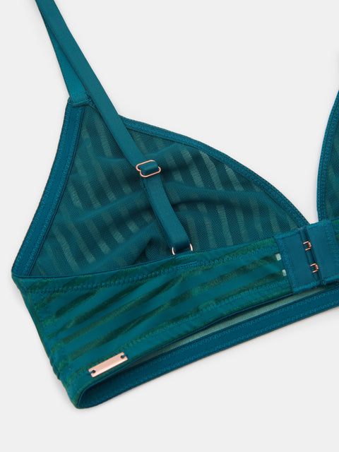 Sinsay Women's Dark Green Wireless Bra | Sinsay In Lebanon