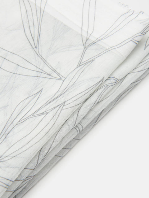 Sinsay White Planet Pattern Curtain | Sinsay In Lebanon
