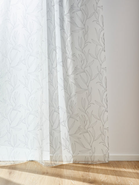 Sinsay White Planet Pattern Curtain | Sinsay In Lebanon