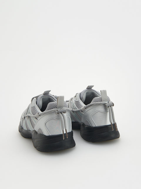 Reserved Boy's Grey Metallic Sneakers | Reserved In Lebanon