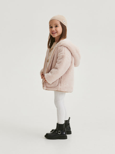 Reserved Girl's Off White Soft Jersey Leggings | Reserved In Lebanon