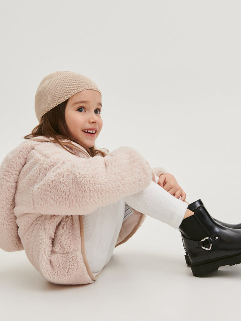 Reserved Girl's Off White Soft Jersey Leggings | Reserved In Lebanon