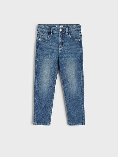 Sinsay Baby Boy's Blue Straight Fit Jeans | Sinsay In Lebanon