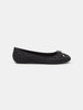 Sinsay Women's Black Animal Printed Elegant Ballerina | Sinsay In Lebanon