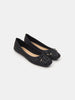 Sinsay Women's Black Animal Printed Elegant Ballerina | Sinsay In Lebanon