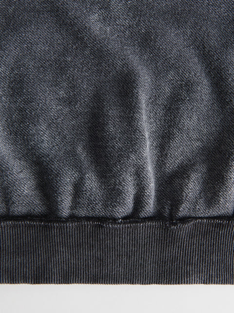 Reserved Boy's Dark Grey Oversized Hoodie With A Washed Effect | Reserved In Lebanon