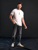 Sinsay Men's White Short Sleeve T-Shirt | Sinsay In Lebanon