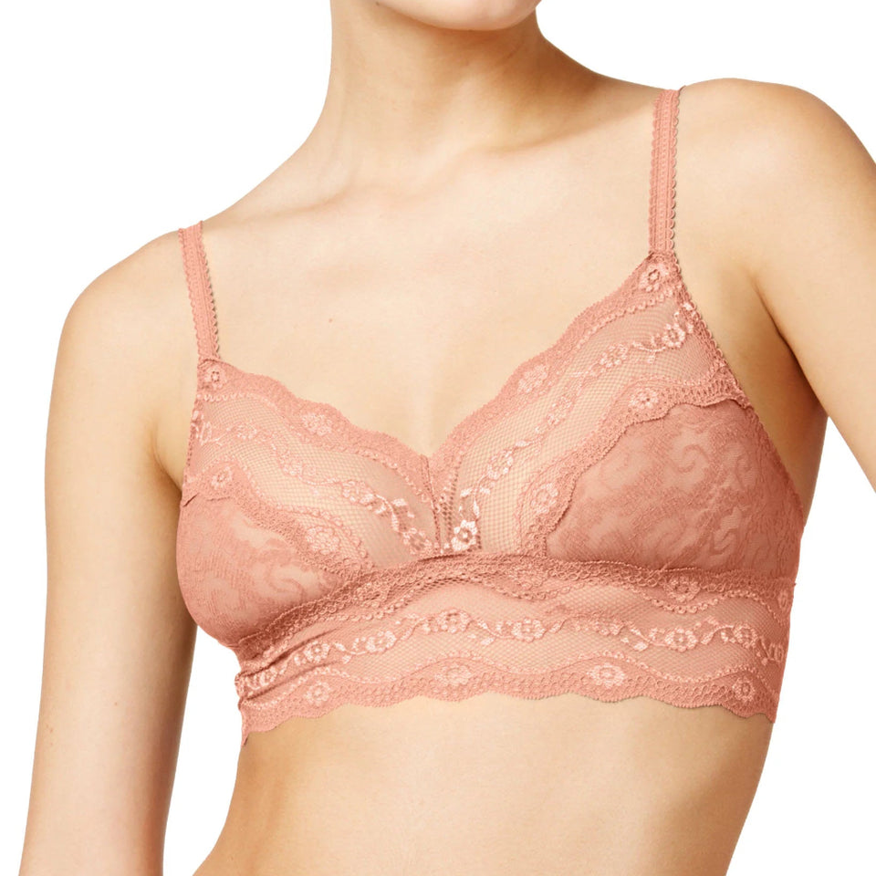 B.tempt'd by Wacoal Women's Blush Lace Kiss Bralette