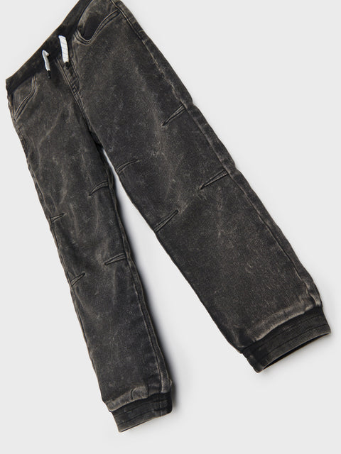 Sinsay Baby Boy's Washed Black Jogger Jeans   | Sinsay in Lebanon