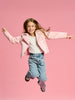 Sinsay Baby Girl's Pastel Pink Biker Jacket | Sinsay In Lebanon