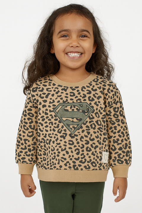 Cotton-On Girl's Multicolor Sweatshirt ABFk1628