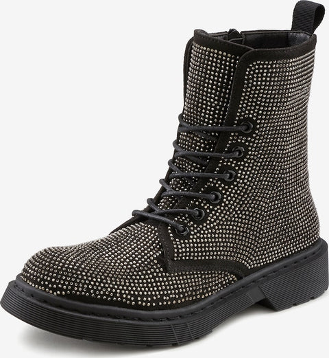 Lascana Women's Black&Silver Ankle Boots |Lascana in Lebanon