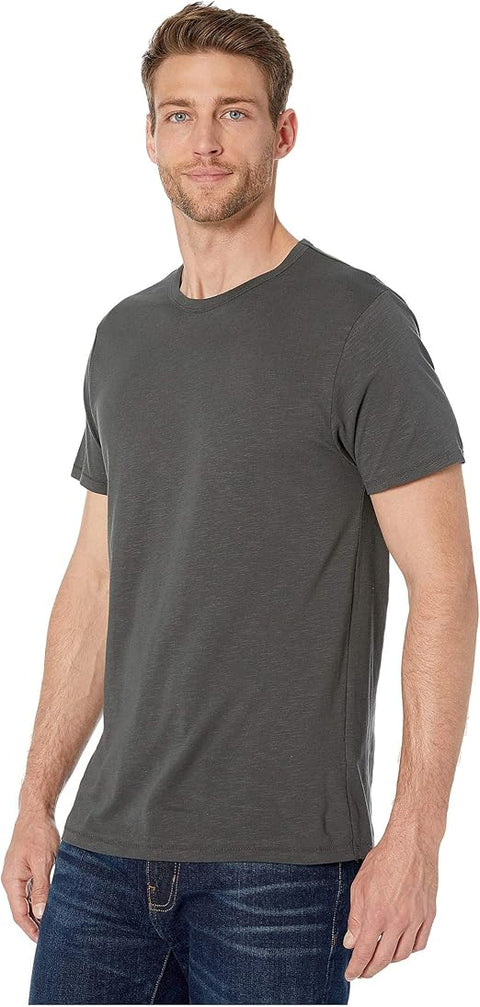 Alternative Men's Dark Gray Slub Keeper Crew Neck T-Shirt |Alternative In Lebanon