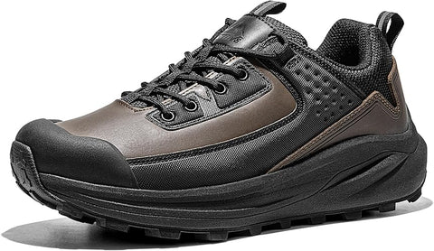 NORTIV8 Men's Black & Brown Lightweight Hiking Sneakers | NORTIV8 In Lebanon