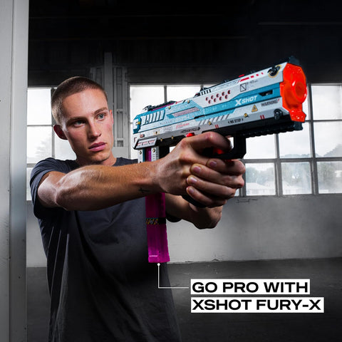 XSHOT Skins Pro Series Fury-X (40 Darts)- Outdoor Foam Blaster by ZURU | XSHOT In Lebanon