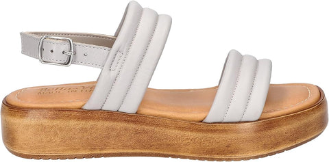 Bella Vita Women's Gray Ode-Italy Flat Sandal | Bella Vita in Lebanon
