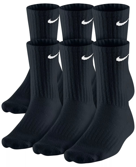 Nike Men's Black Cotton Crew Socks 6-Pack|  Nike in Lebanon