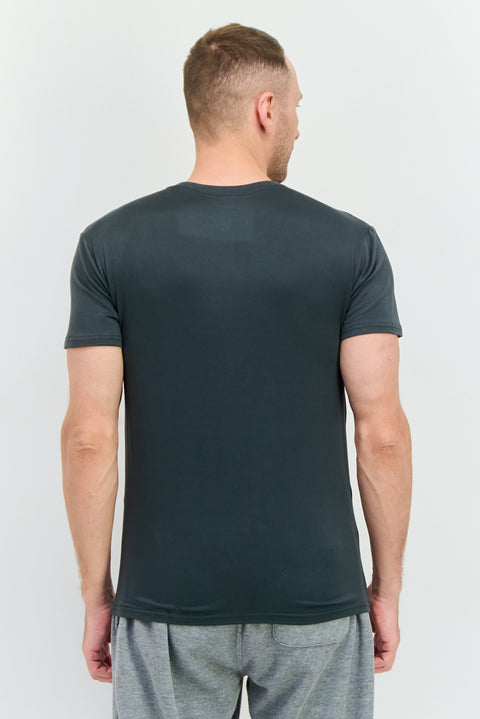 Skora Men's Olive Green Sportswear Fit Short Sleeves Running T-Shirt | Skora In Lebanon