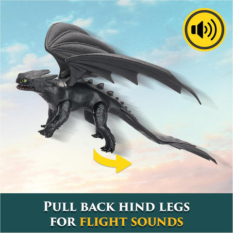 DreamWorks Dragons, Battle Dragons, Plasma Sounds Night Fury, 13” Action Figure | DreamWorks Dragons In Lebanon