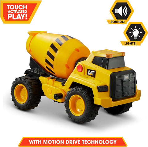 CAT Construction 11.5" Power Haulers Realistic Lights & Sounds Cement Mixer | CAT In Lebanon
